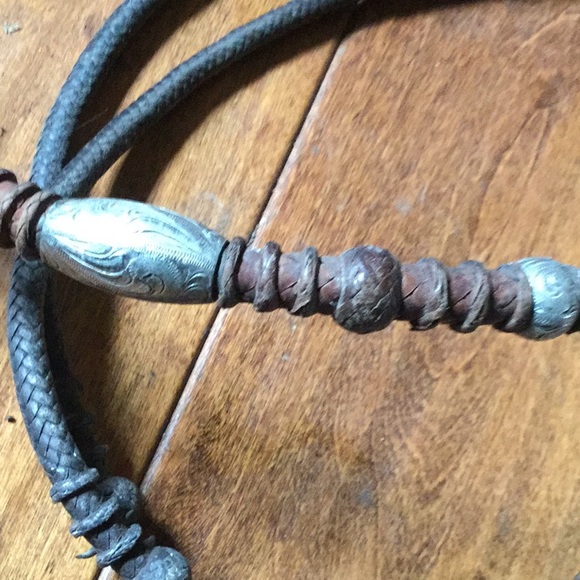 Vintage western Rommel romal reins western riding reining horsemanship AQHA ARAB - Picture 11 of 14